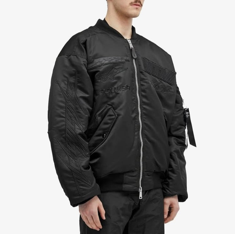 Vetements x Alpha Industries Blackout Racing Bomber Jacket